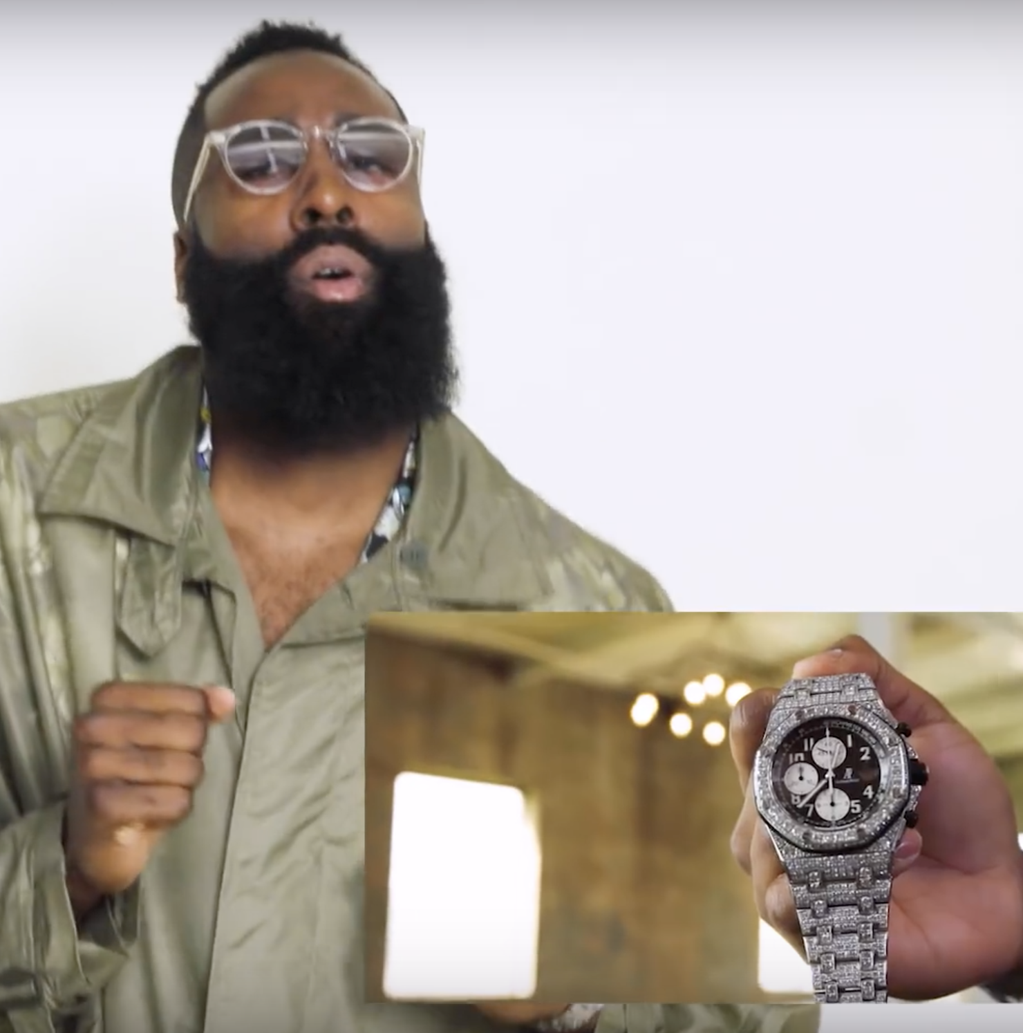 james harden, houston rockets, watches, Audemars Piguet, rolex, jewelry