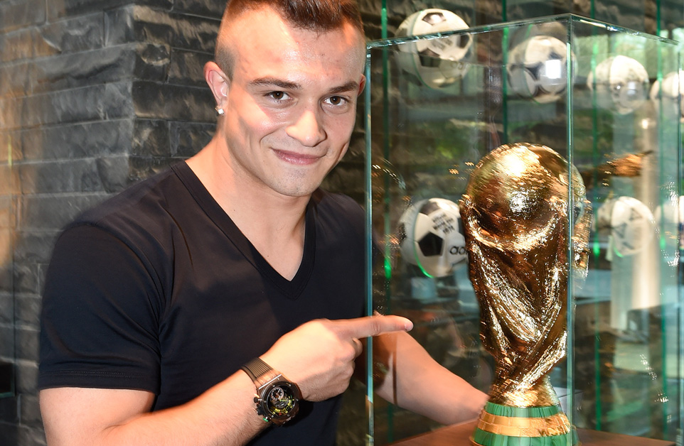 Xherdan Shaqiri, Hublot Watch, World Cup Players Watches, Automatic Watch