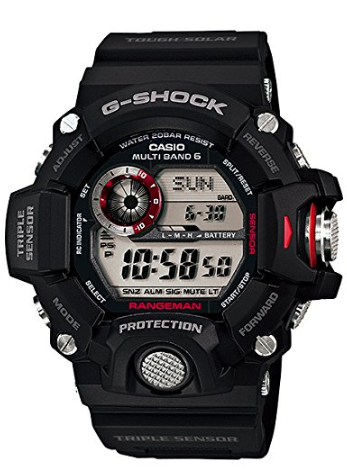 Casio g-shock rangeman triple sensor watch, casio g-shock watch