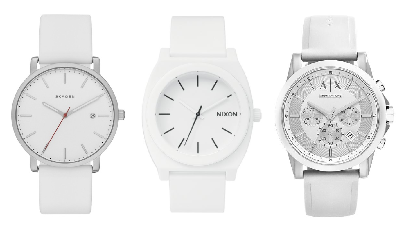 8 All White Watches That Are Perfect for Minimalists