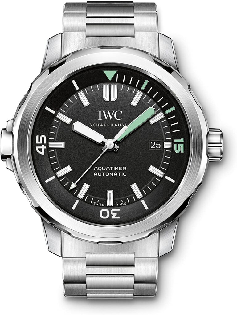 IWC Watch, Date Display, Swiss Watch, Stainless-steel Watch, Luxury Watch, Sports Watch