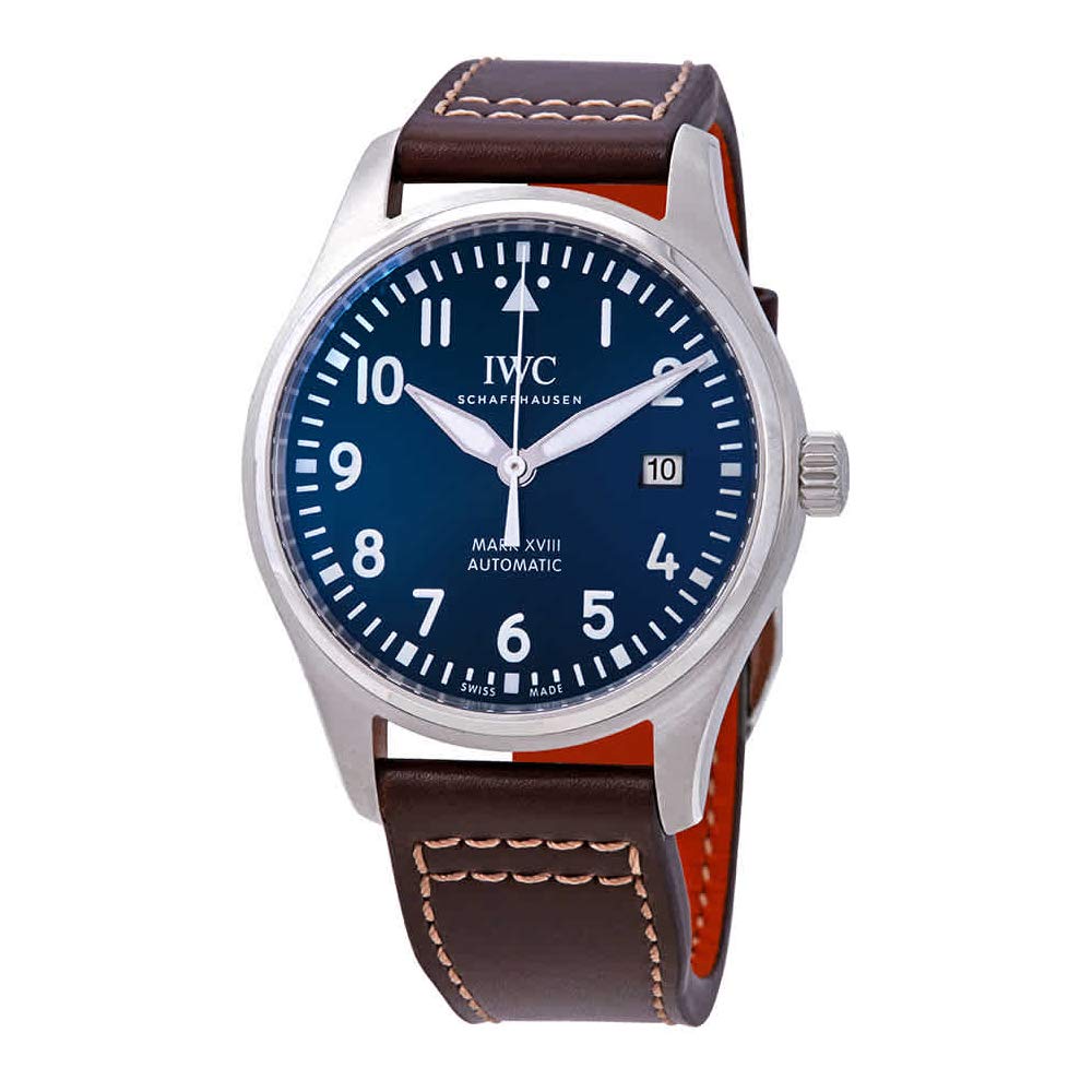 IWC Pilot's Watch Mark XVIII, Automatic Watch, Luxury Watch, Co-ed Watches, Date Display