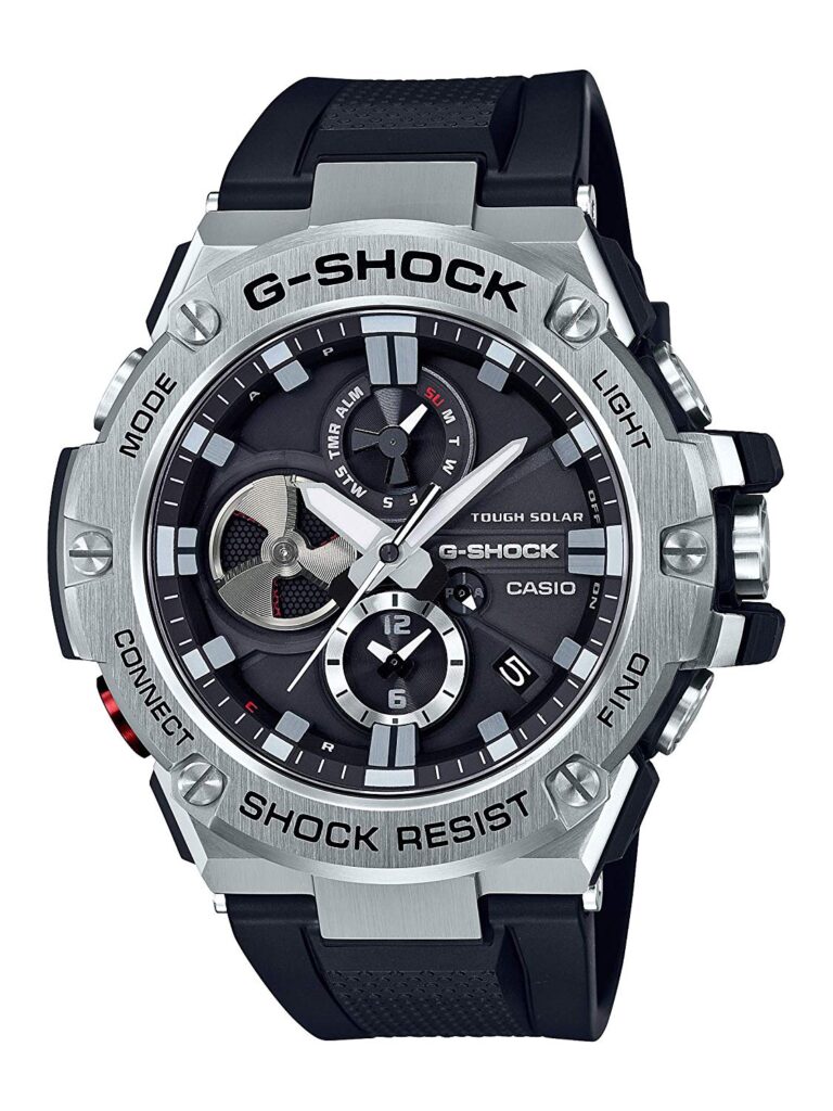 Casio G-Shock, Travel Watches, Solar Watch, Shock-resistant Watch, Silver Watch