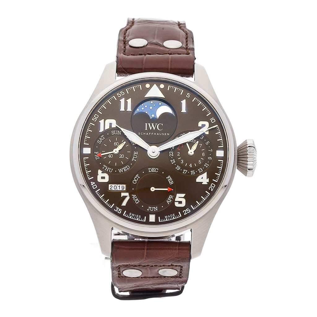 IWC Pilot's Watch, Pilot Watches, Timezone Display, Luxury Watch