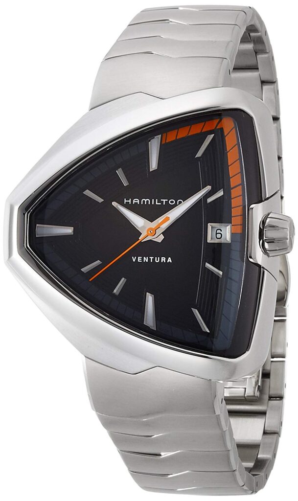 Hamilton Ventura, Silver Watch, Modern Watch, Automatic Watch, Date Display