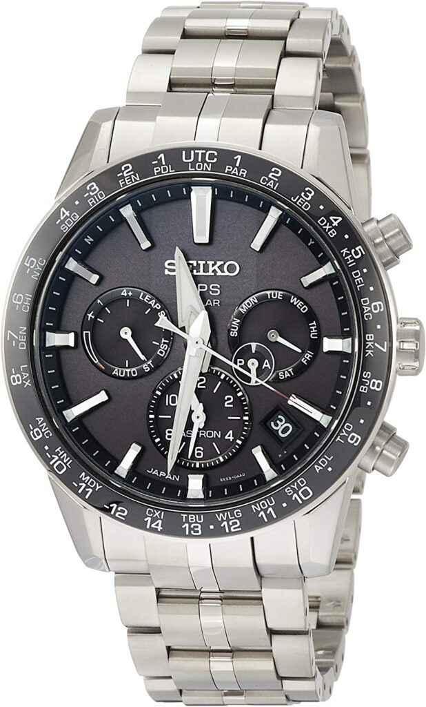 Travel Watches, Seiko Astron, Solar Watch, Eco-friendly Watch, Steel Watch