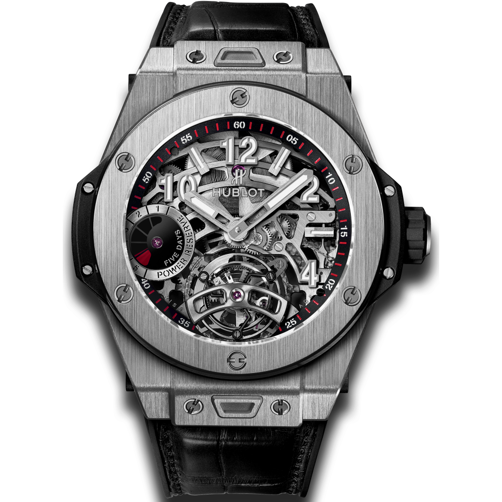 Hublot Big Bang Big Date Tourbillions, Silver Watch, Modern Watch, Unique Watch