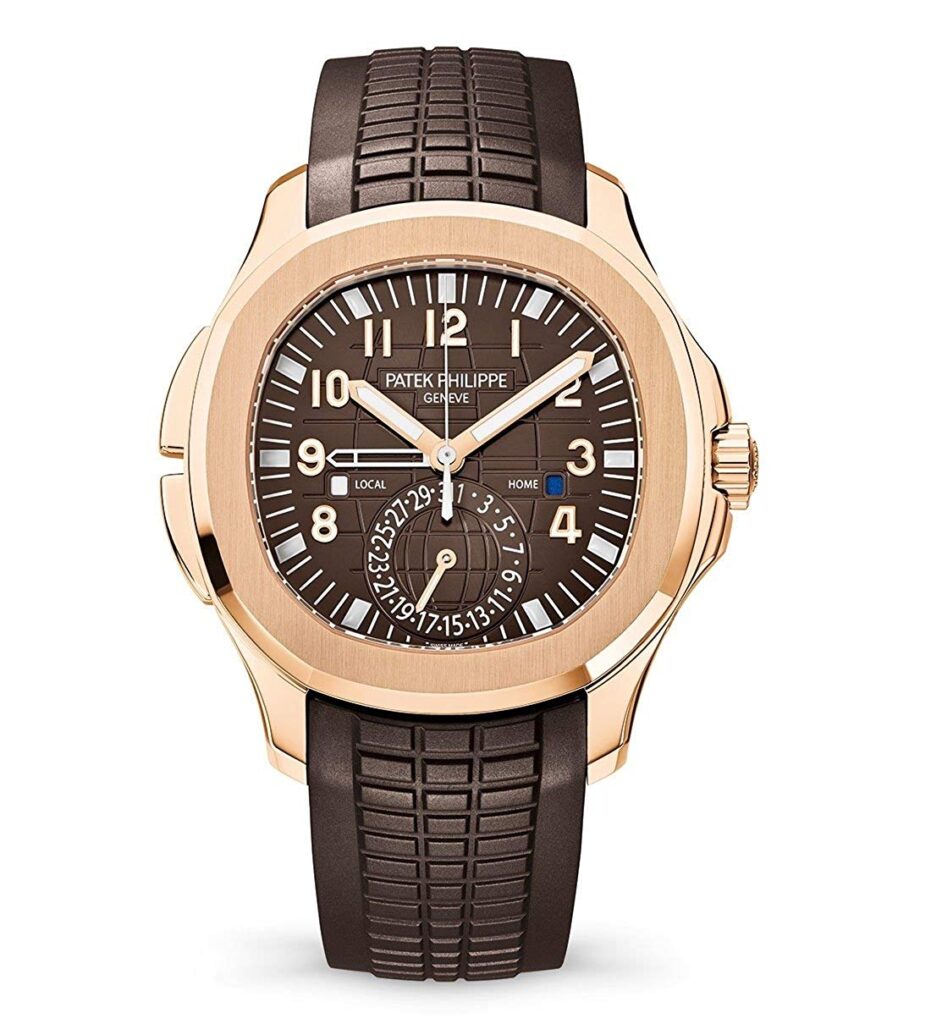 Patek Philippe Aquanaut Automatic Mens Watch 5164R, Luxury Watch, Brown Strap, Automatic Watch, Swiss Watch