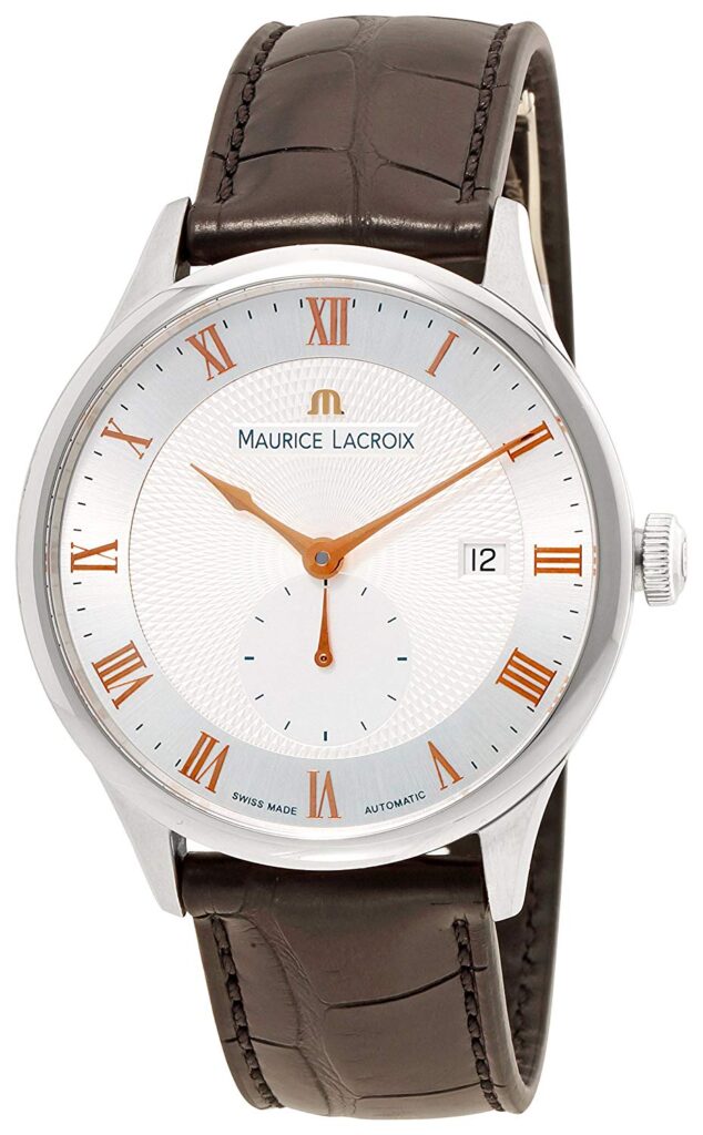 Swiss Watch, Men's Dress Watches, Automatic Watch, Leather Watch, Date Display, Maurice Lacroix Masterpiece