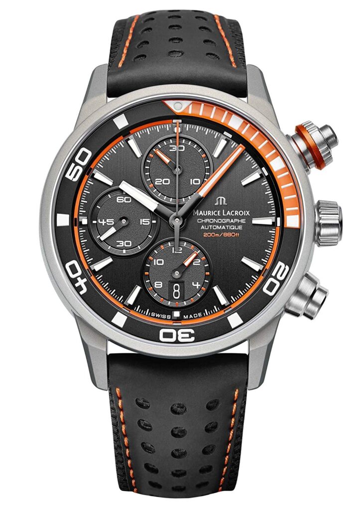 Maurice Lacroix Pontos S Extreme Diver Chronograph Mens Watch, Watch Brands In-house, Automatic Watch, Swiss Made Watch