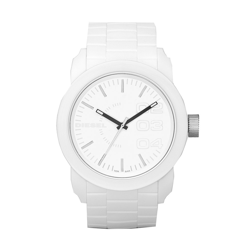 Diesel DZ1436, White Watches, Simple Watch, Minimalist Watch, Luxury Watch