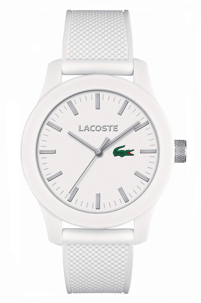 Lacoste 2010762, White Watches, Minimalist Watch, Unique Watch, Luxury Watch