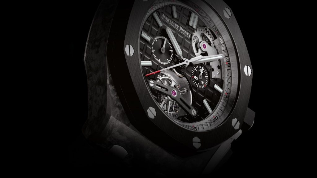 Audemars Piguet Royal Oak Offshore Selfwinding Tourbillon, Drake Watch, Special Edition Watch, Black Watch, Swiss Watch