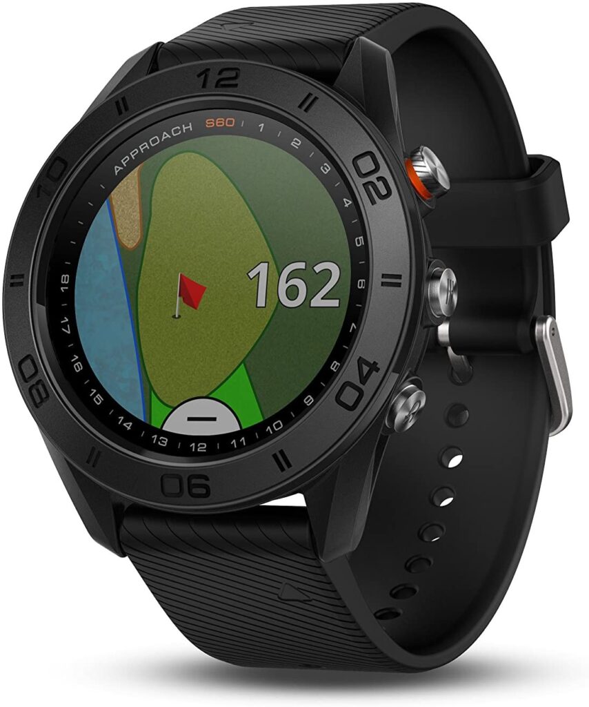 Golf Fashion, Garmin Approach S60, Black Watch, Smartwatch, Digital Watch, Modern Watch