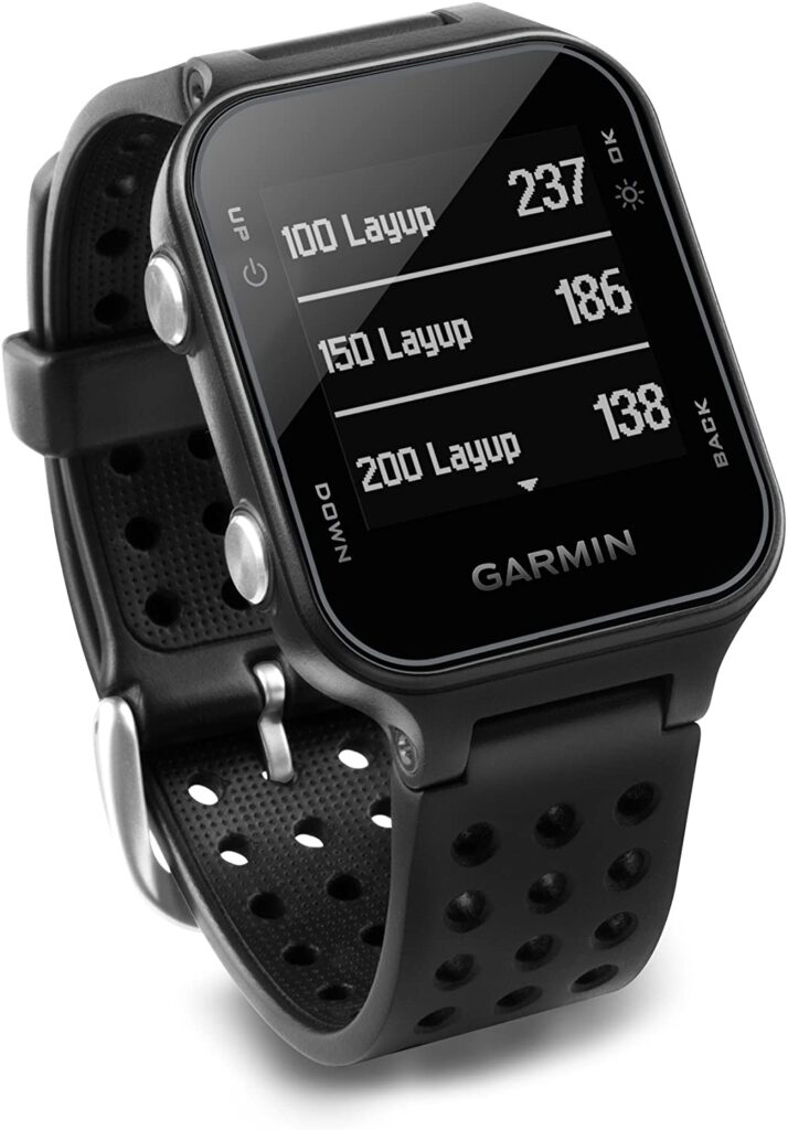 Golf Fashion, Garmin Approach S20, Digital Watch, Smartwatch, Modern Watch, Black Watch