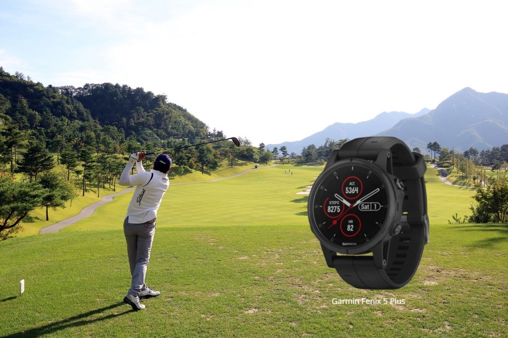 Golf Fashion, Garmin Fenix 5X Plus Golf Watch