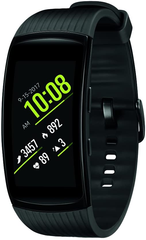 Samsung Gear Fit 2, Fitness Watch, Calorie Counter, Heart Rate Tracker, Black Watch