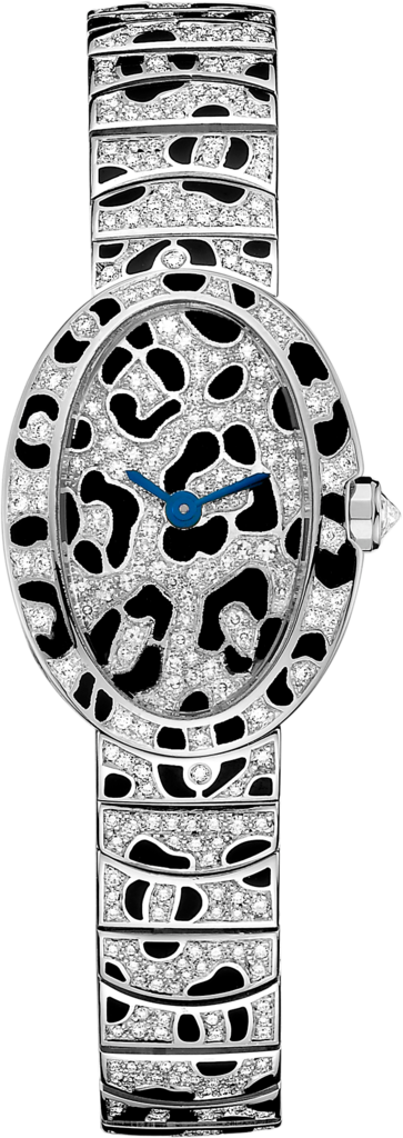 Cartier Mini Baignoire Panthère Spots Watch, Ladies Diamond Watches, Ladies Watch