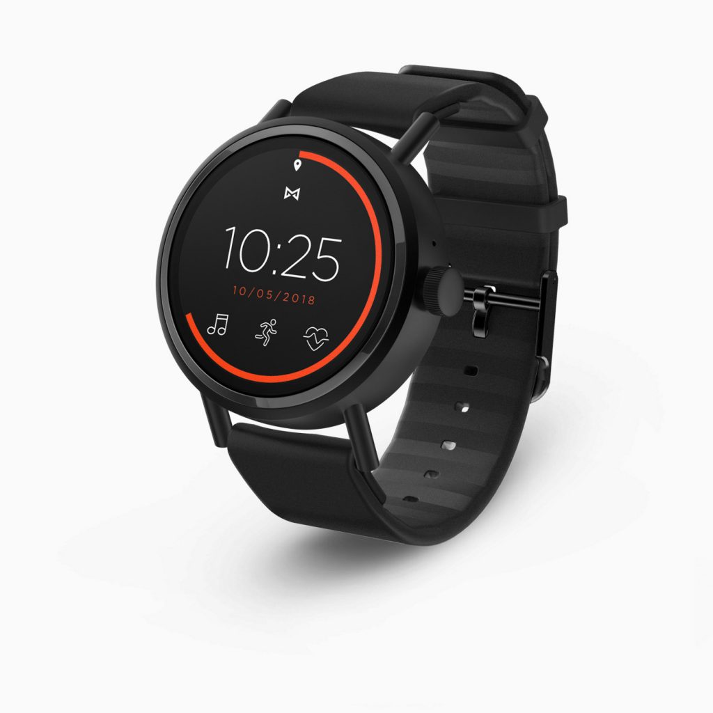 Misfit Vapor 2, Fitness Watch, GPS, Pulsometer, Sensor, Black, Orange, Digital Watch