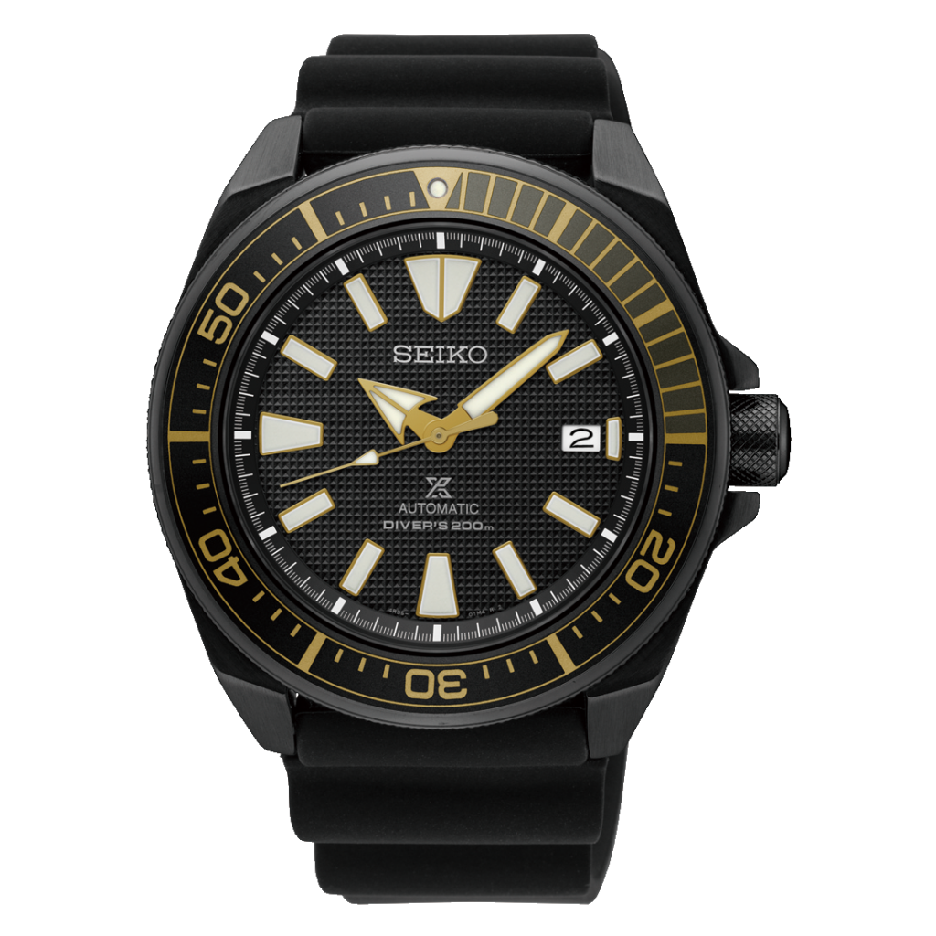 SEIKO Prospex Black Ion, Dive Watch, Illuminated, Black