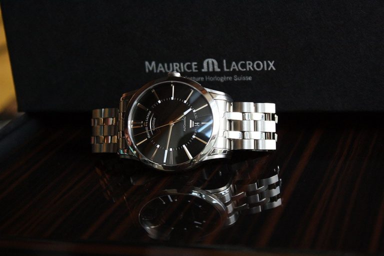 Maurice Lacroix Watch, Luxury Watch, Swiss Watch, Silver Watch, Steel Watch, Automatic Watch