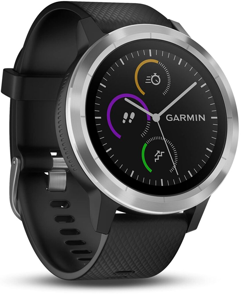 The Garmin Vivoactive 3, Functional Watch, Smartwatches, Black Watch, Digital Display