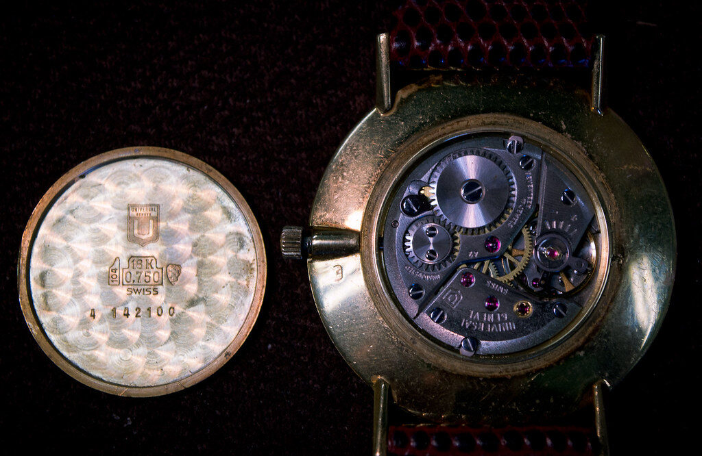 Universal Geneve, Watch Calibre, Watch Movement, Watch Interior, Watch Component, Swiss Watch