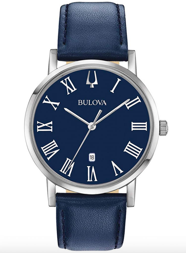 Bulova Classic Dress Watch, American Watch, Leather Watch, Luxury Watch