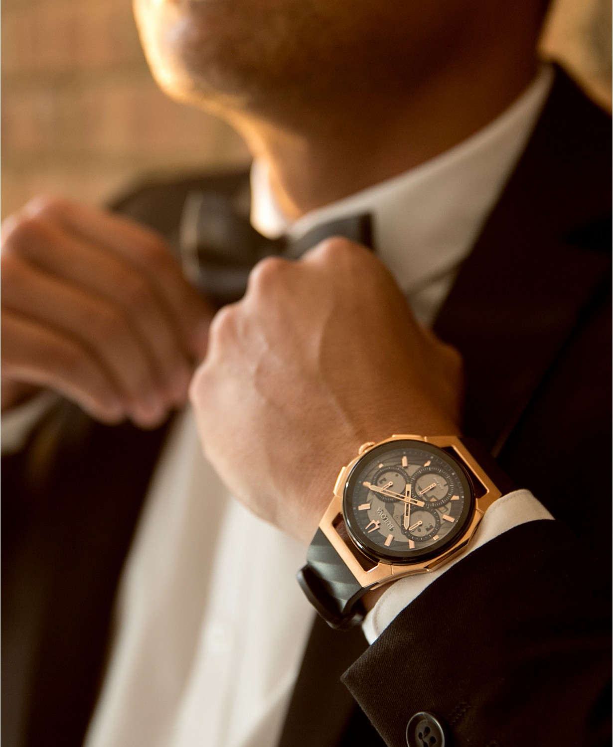 Wristwatch, Bulova Watch, Chronograph Watch, Wristwatch
