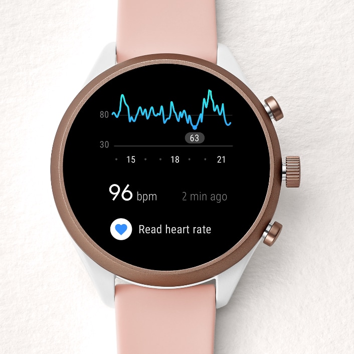 Fossil Sport Smartwatch Heart Rate Tracking, Digital Watch, Stylish Watch, Modern Watch