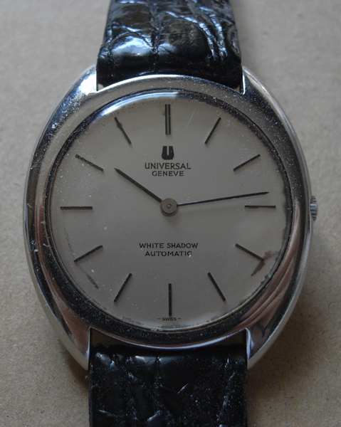 Universal Geneve Watch, Vintage Watch, Automatic Watch, Leather Strap, Analogue Watch