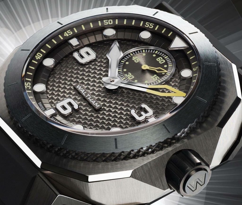 Waltham AeroNaval XA Pure Watch, Masculine Design, Swiss Made Watch, Automatic Watch