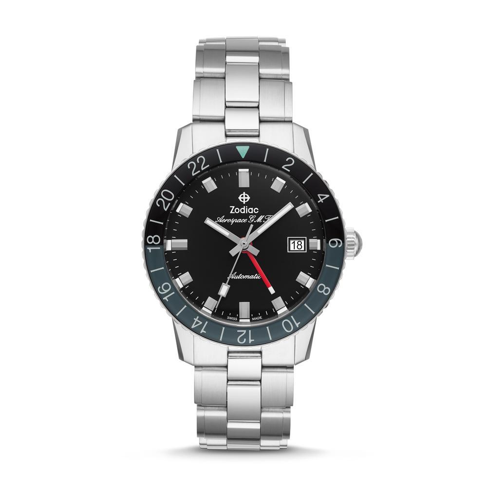 Zodiac Aerospace, Modern Watch, Retro Watch Design, Contemporary Watch Features, Steel Watch Coating