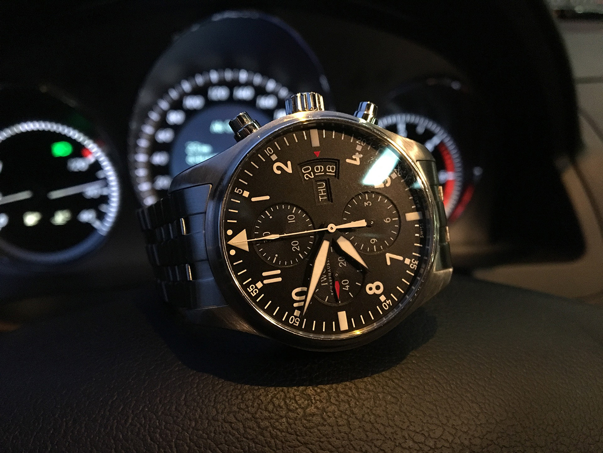 Flieger Watch, Pilot Watch, Black, Automatic Watch, Aviation Watch, Analogue Watch