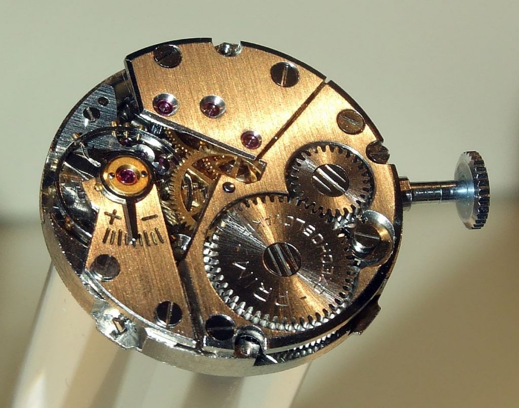 Prim clockwork watchmaking