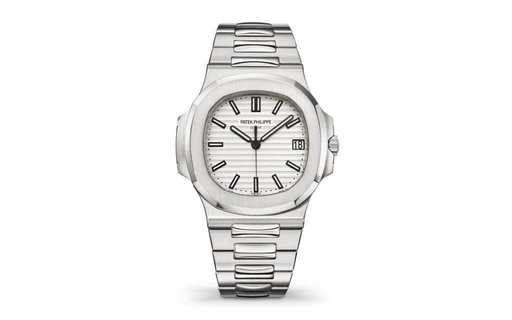 Patek Philippe Nautilus 5711/1A-011 Date/Sweep Seconds, Steel Watch, Silver Watch, Date Display, Swiss Watch