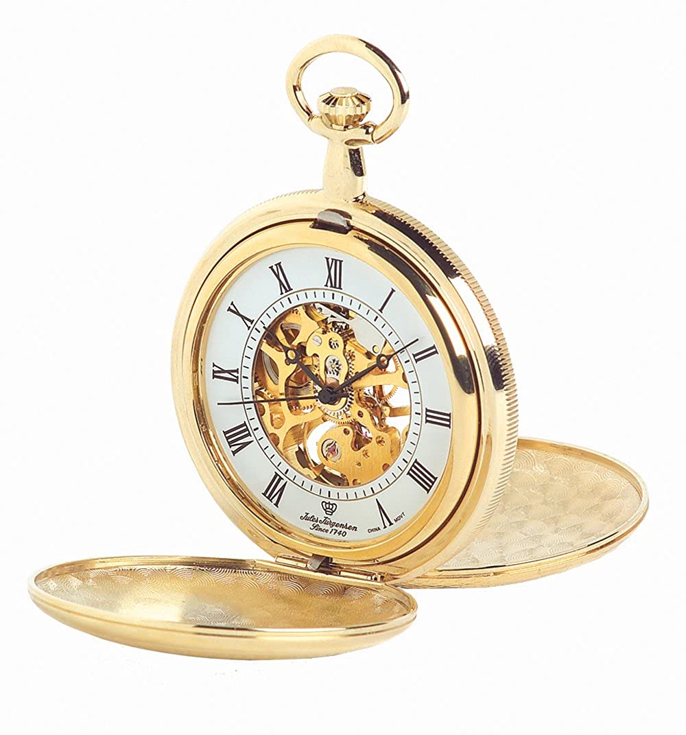 Jules Jurgensen Skeleton Manual Pocket Watch, Craftsmanship, Gold Watch, Classic Watch, Swiss Made Watch