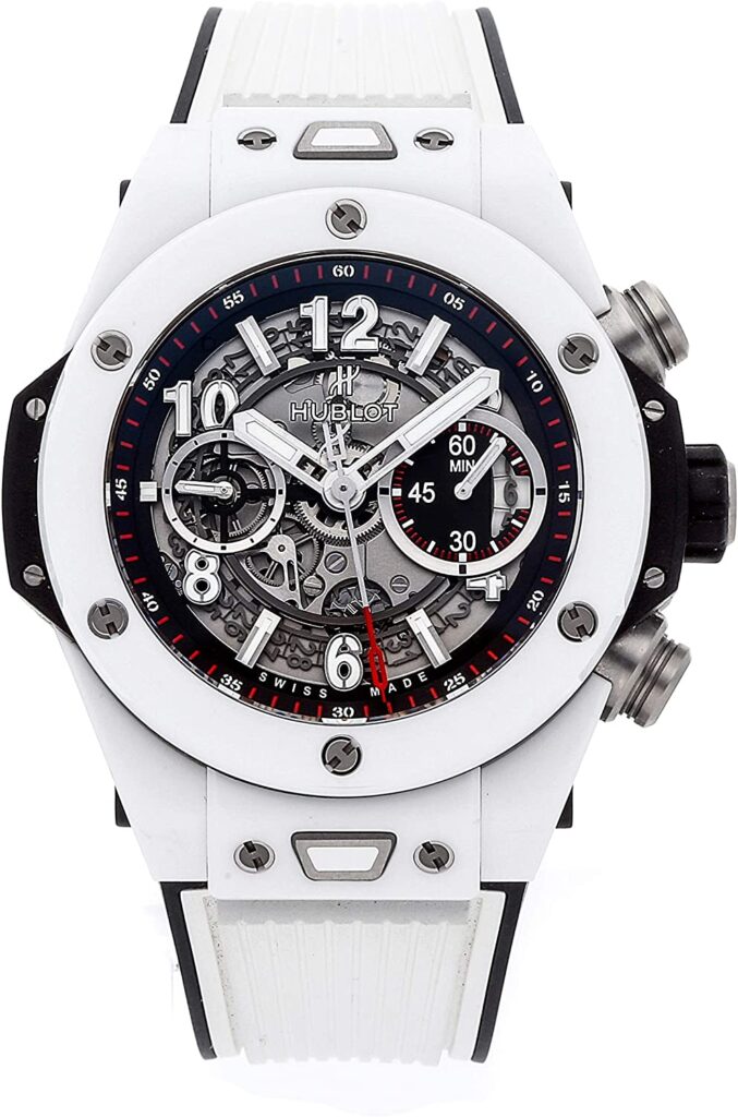 Hublot Big Bang Unico Skeleton Automatic, Luxury Watch, Swiss Watch, Skeleton Watch, White Watch