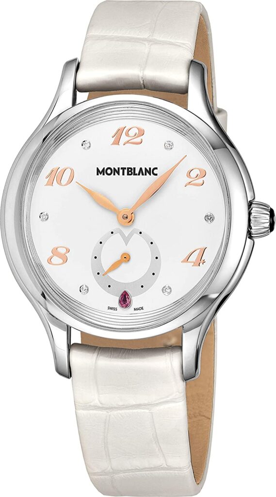 Montblanc Princesse Grace de Monaco, Silver Watch Dial, Swiss Watch, Luxury Watch