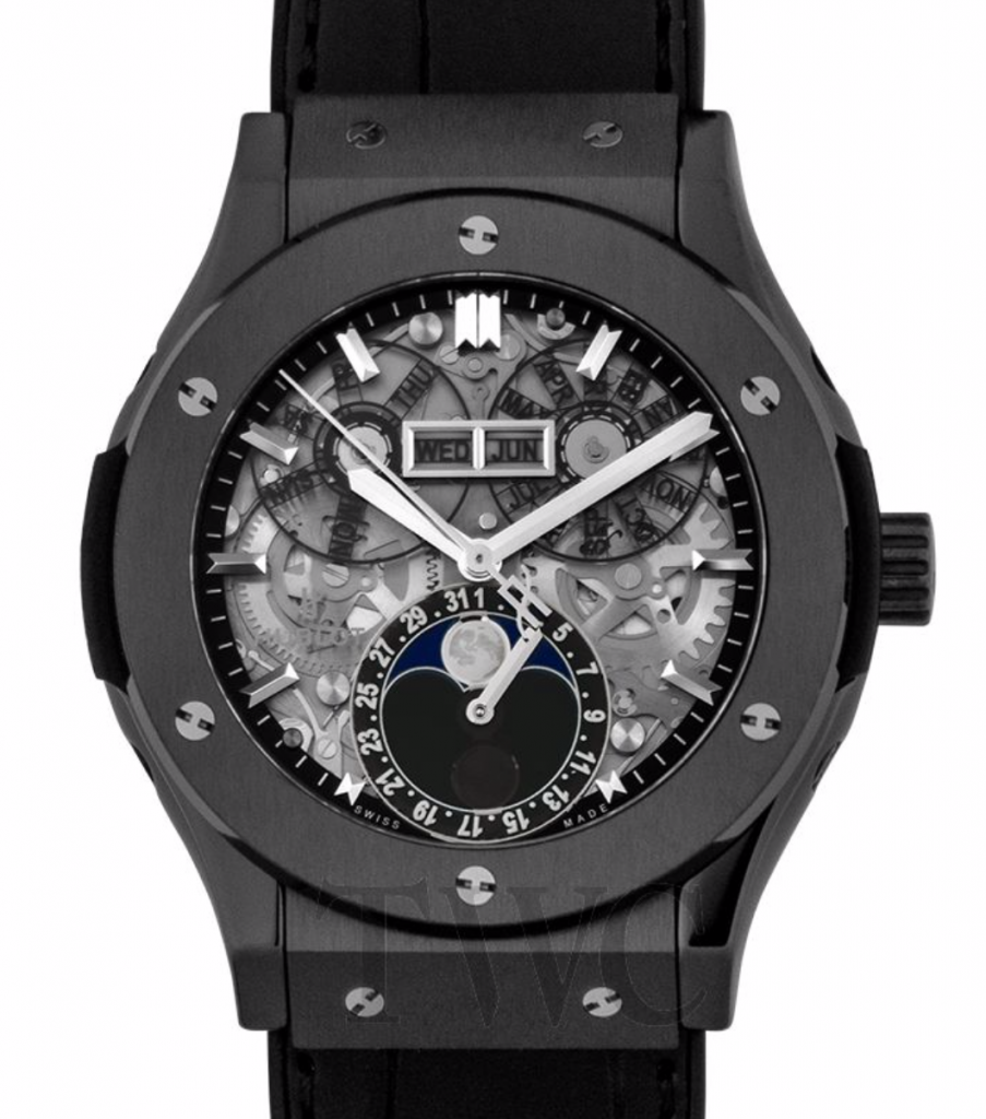 Hublot Classic Fusion Aerofusion Moonphase Skeleton