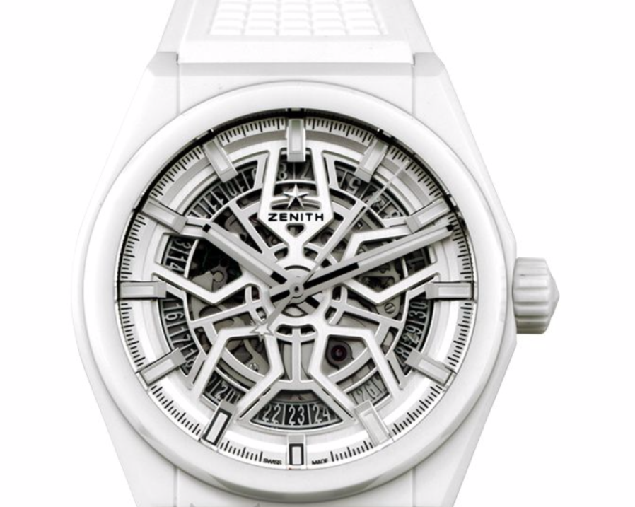 Zenith Defy Classic Skeleton, White Watch, Skeleton Watch, Swiss Watch