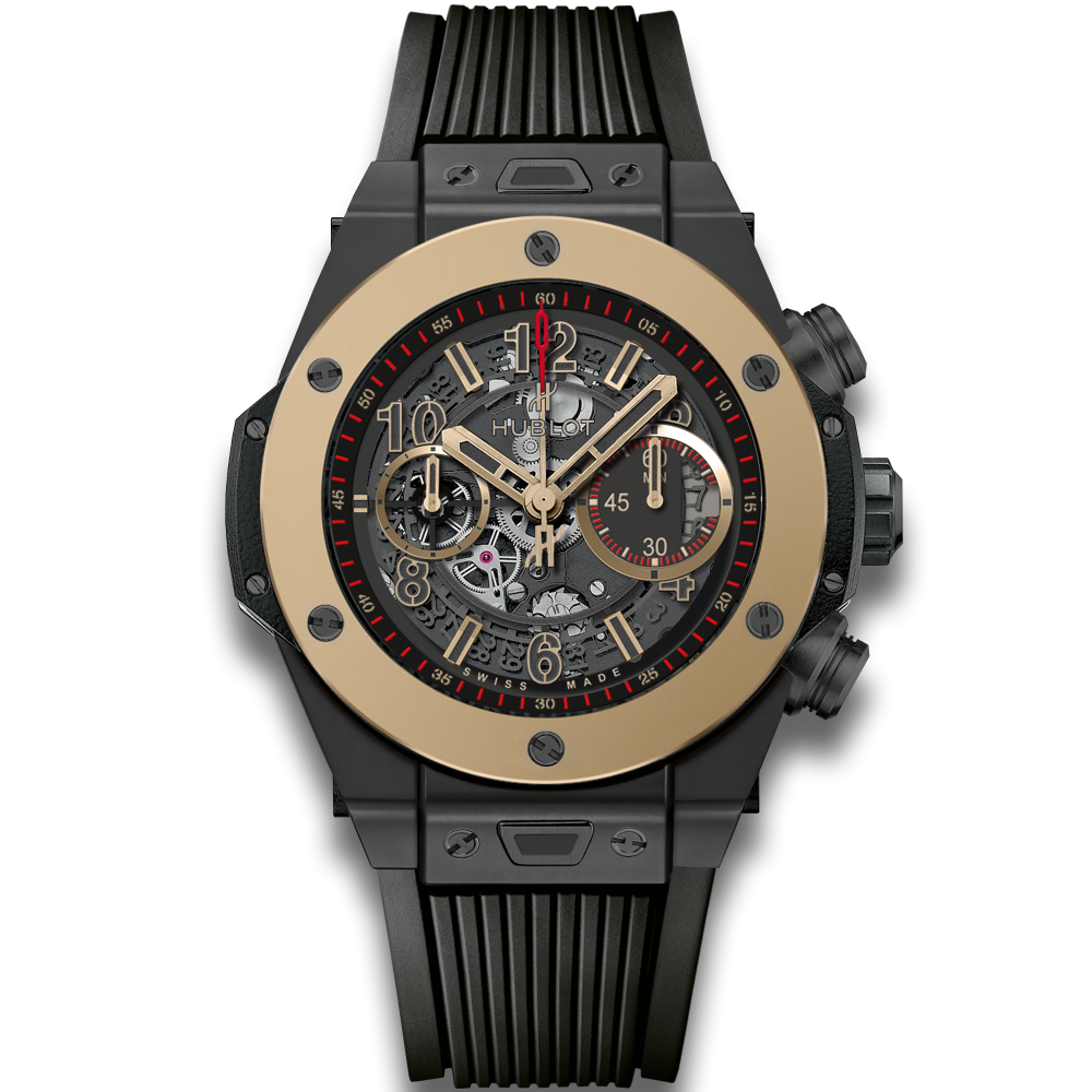 Hublot Big Bang Unico Magic Skeleton, Skeleton Watch, Swiss Watch, Black Watch, Modern Watch