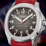 Patek Philippe Aquanaut, Luxury Watch, Silver Watch Dial, Analogue Watch
