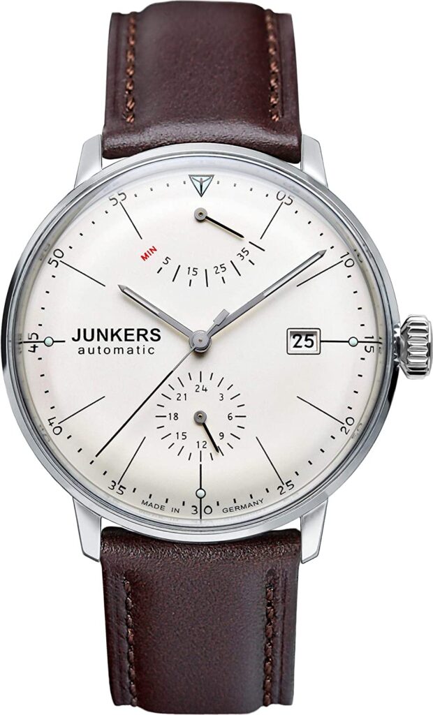 Junkers 6050-5, German Watches, Automatic Watch, Watch Display, Power Reserve Indicator