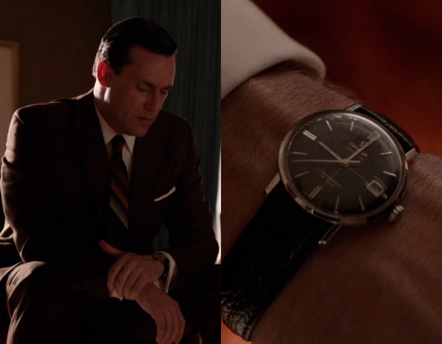 Omega De Ville Seamaster Jon Hamm Don Draper Mad Men