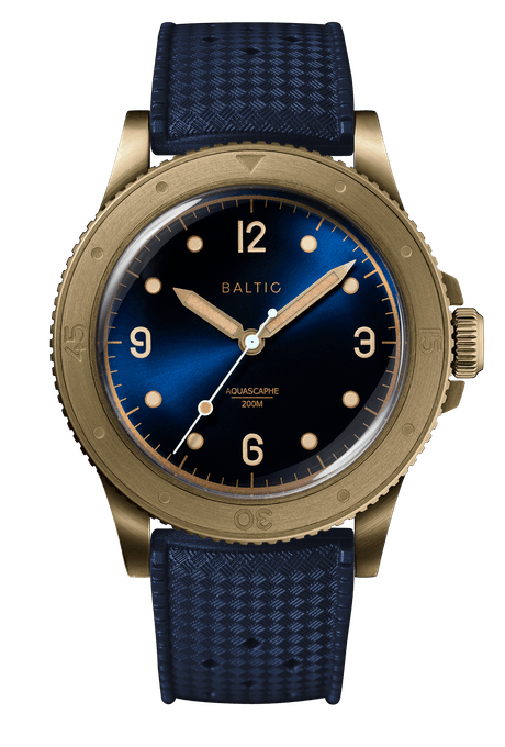 Baltic Aquascaphe Bronze Blue Gilt