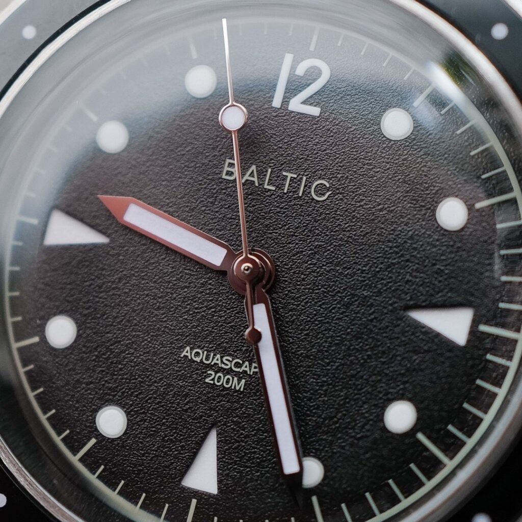 Baltic Aquascaphe dial