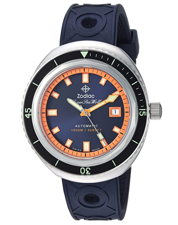 Zodiac Super Sea Wolf 68, retro watches