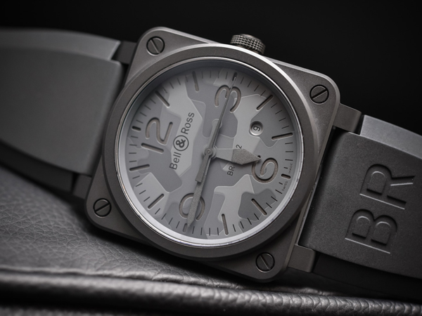 Bell & Ross Ceramic Camo Watch (BR03-92)